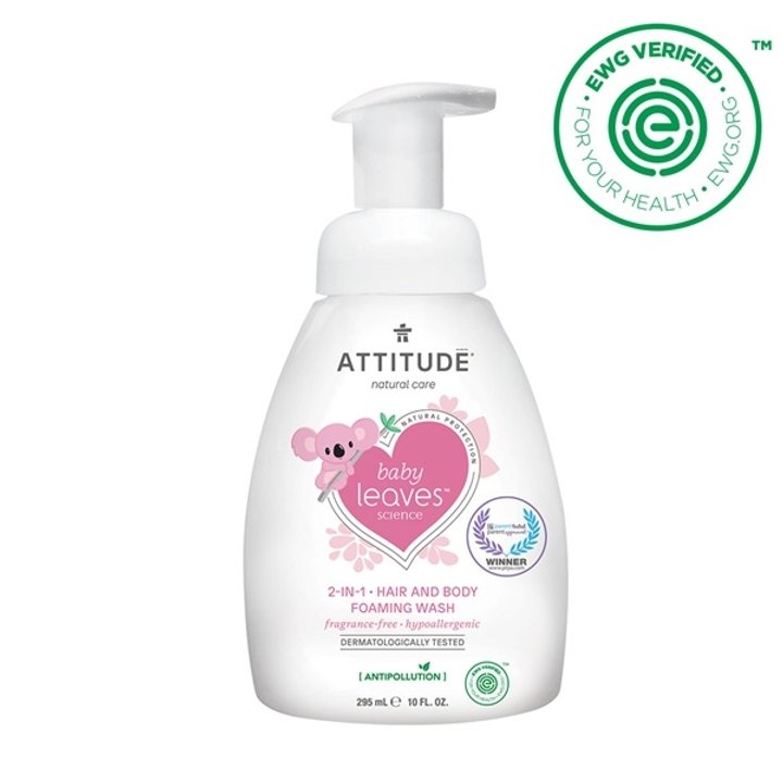 Baby Leaves 2in1 Foaming Wash - fragrance free