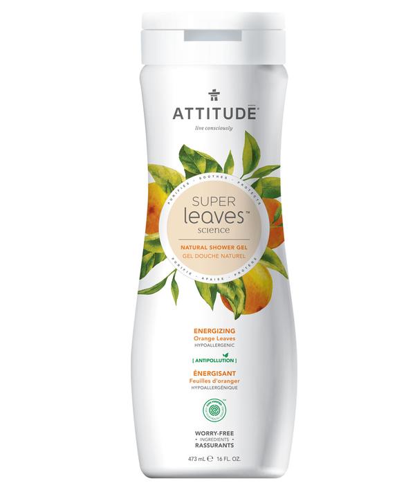 Natural Shower Gel Energizing Orange Leaves Serendipity House Limited