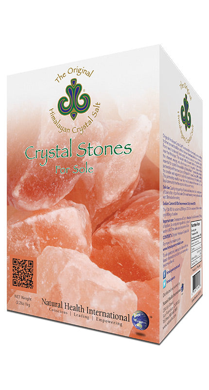 Crystal Salt Stones for Sole 1kg