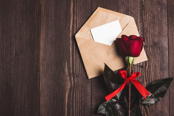 Why do we send red roses on Valentine's Day?