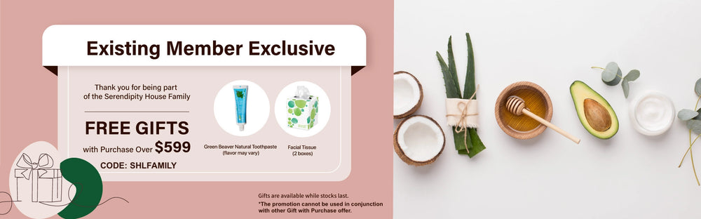 Existing Member Exclusive. Thank you for being part of the Serendipity House Family.