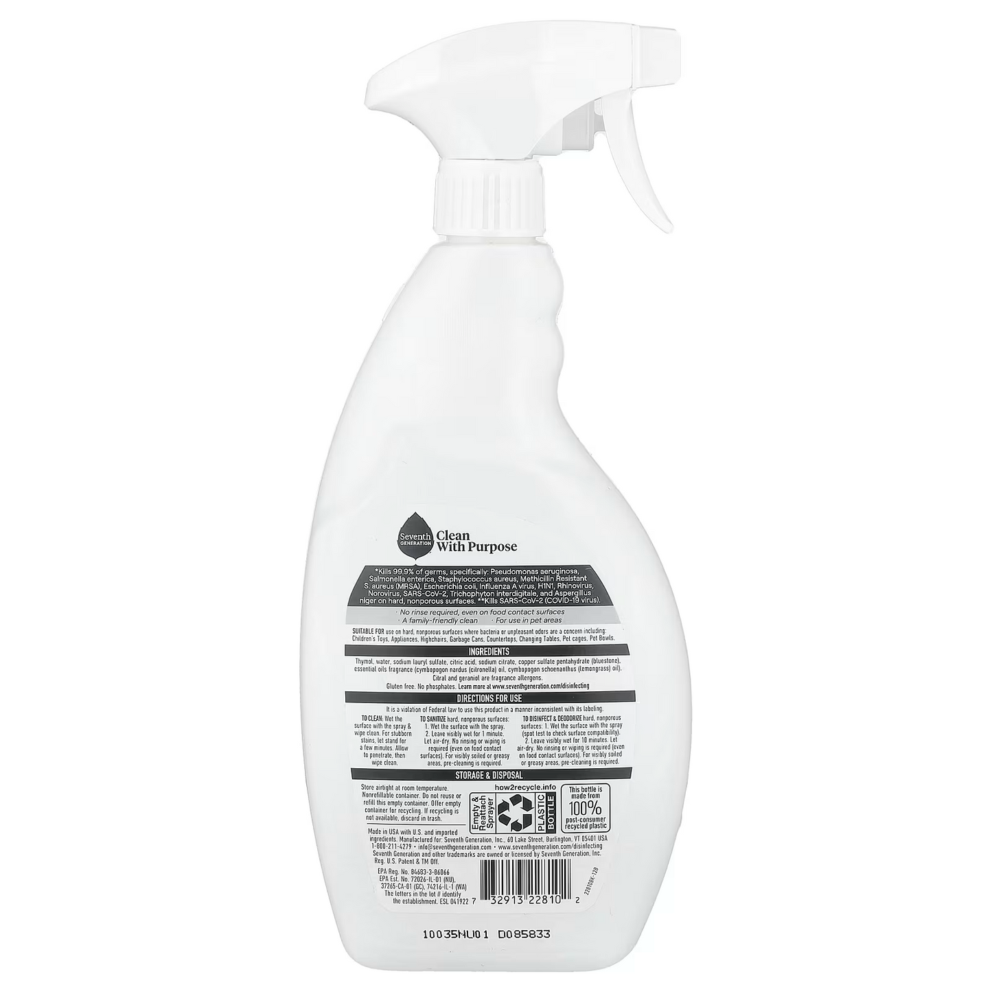 
                  
                    Disinfecting Multi Surface Cleaner
                  
                