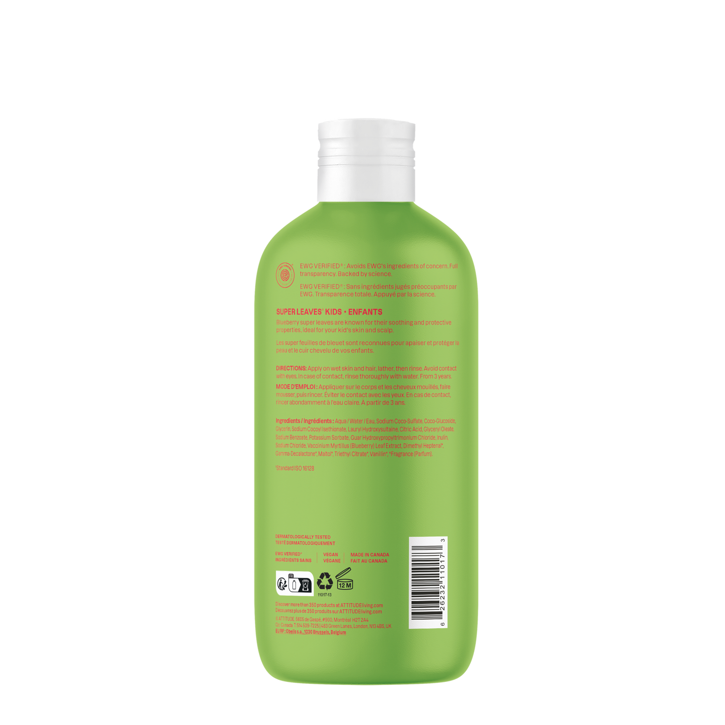 
                  
                    Little Leaves 2in1 Shampoo and body wash - Watermelon & Coco - 473mL
                  
                