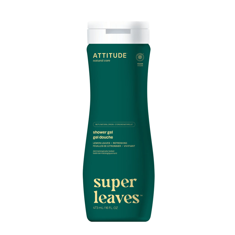 Natural Shower Gel Regenerating Lemon Leaves