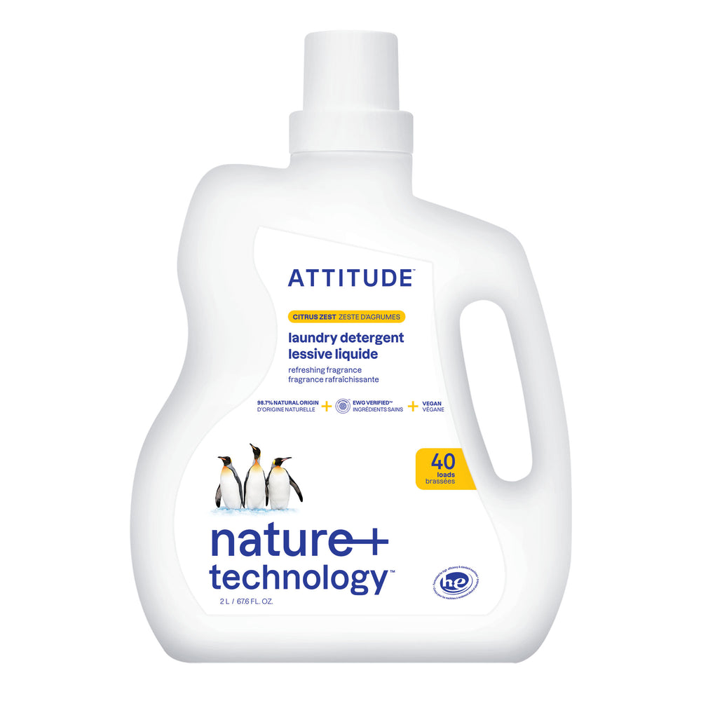 Laundry Detergent - citrus zest - 40 loads