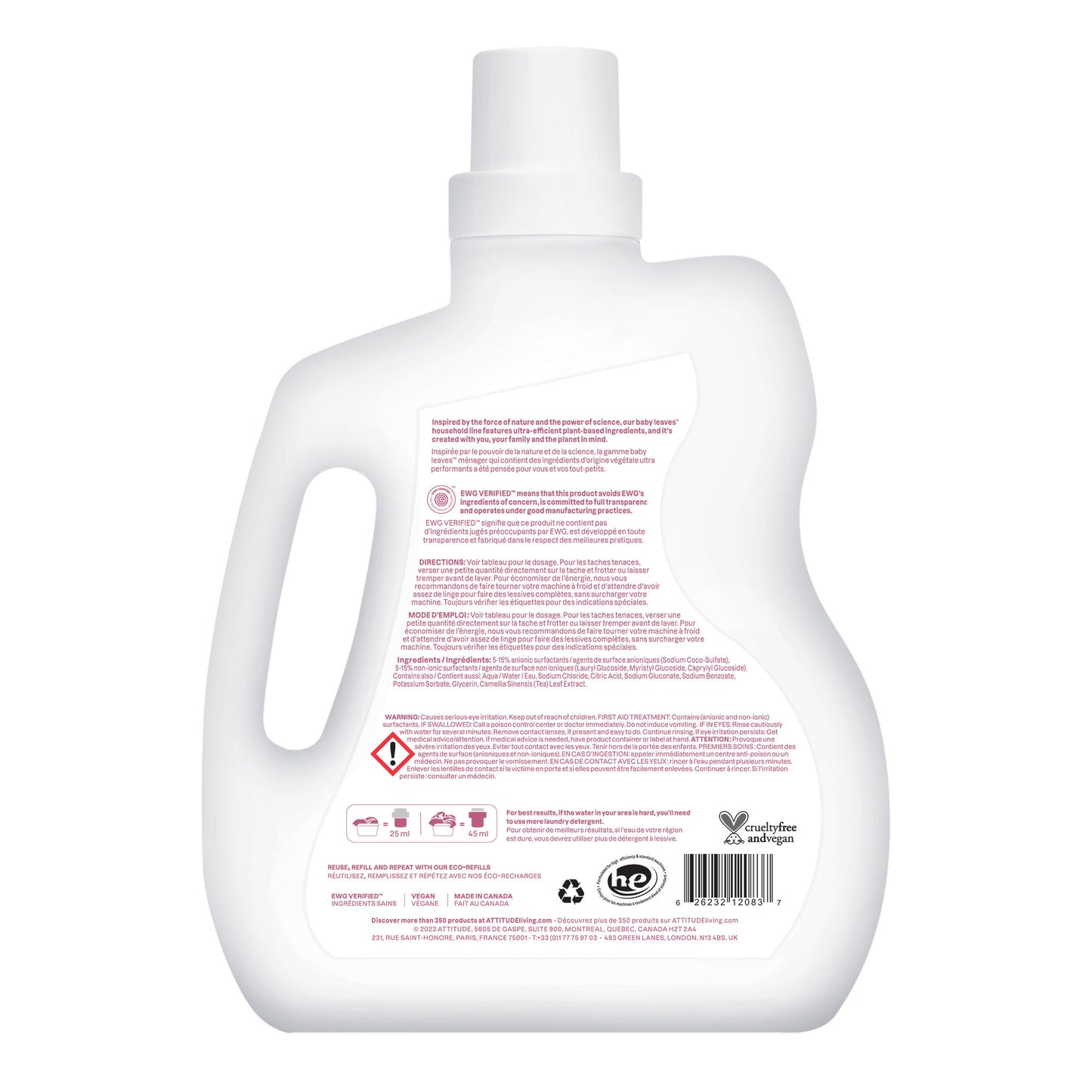 
                  
                    Little ones Laundry Detergent - fragrance free - 80 loads
                  
                