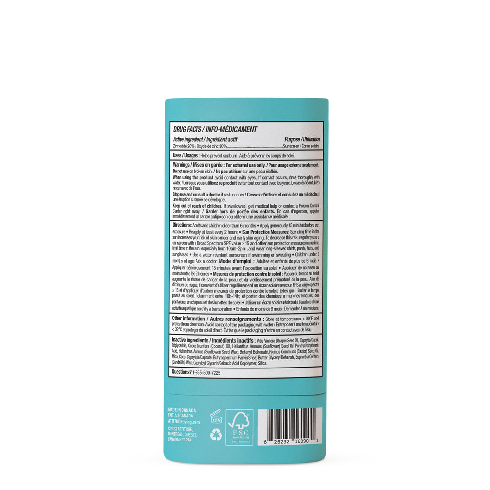 
                  
                    Sunscreen Stick - Unscented - 30 SPF - 60g
                  
                