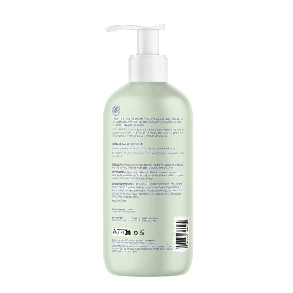 
                  
                    Baby Leaves 2in1 Shampoo and body wash - Apple - 473mL
                  
                