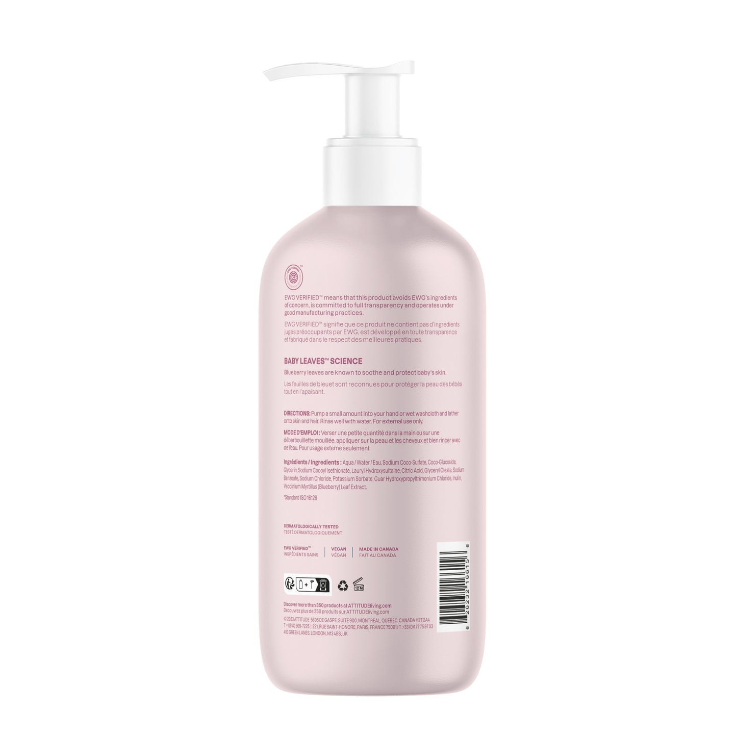 
                  
                    Baby Leaves 2 in 1 Shampoo and body wash - fragrance-free
                  
                