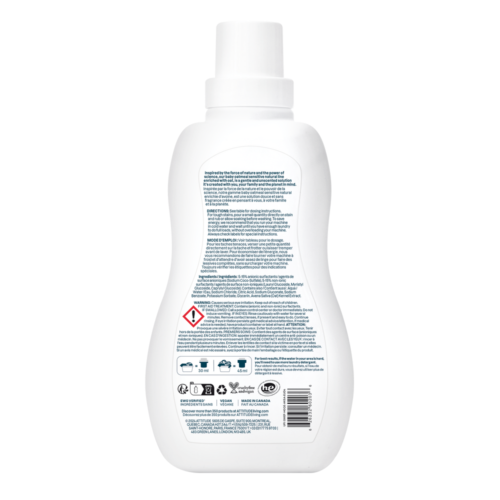 
                  
                    Sensitive Skin Care Baby Laundry Detergent
                  
                