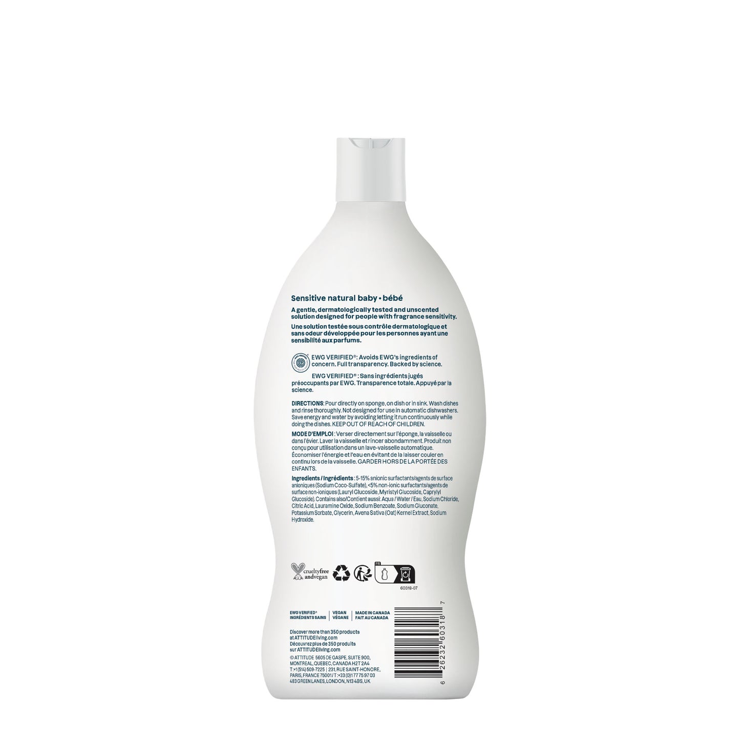 
                  
                    Sensitive Skin Care Baby Bottle & Dishwashing Liquid
                  
                