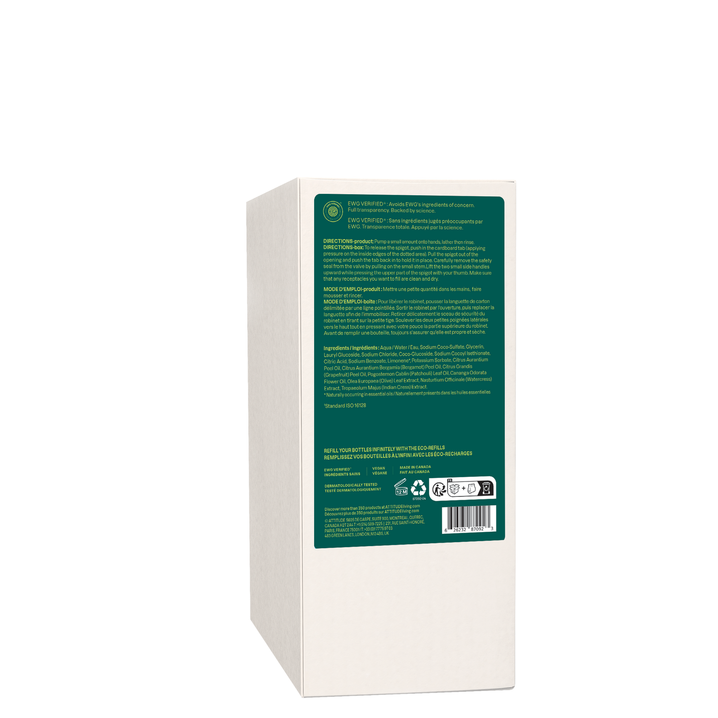
                  
                    Hand soap Super Leaves eco-refill (Aluminum) - Bergamot & Ylang Ylang ( 2L )
                  
                