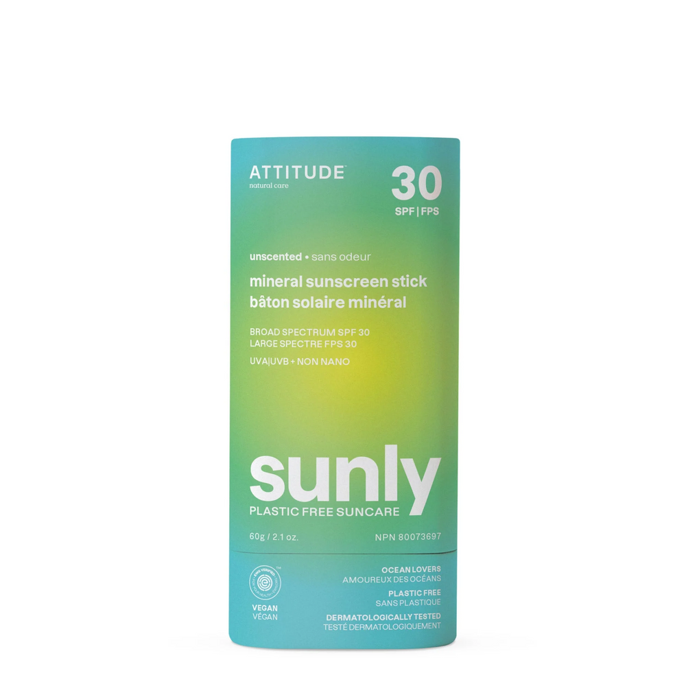 Sunscreen Stick - Unscented - 30 SPF - 60g