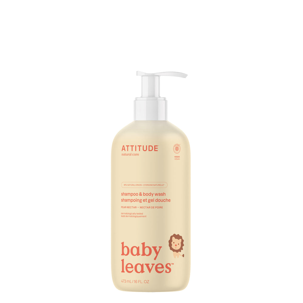 Baby Leaves 2in1 Shampoo - Pear Nectar - 473mL