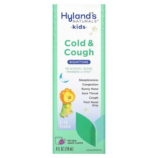 4 兒童夜間感冒咳嗽 - 葡萄