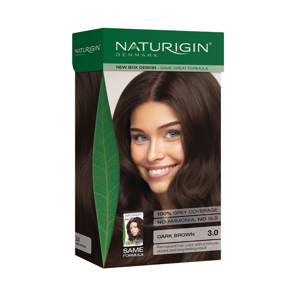 Natural Hair Dye Dark Brown 3.0