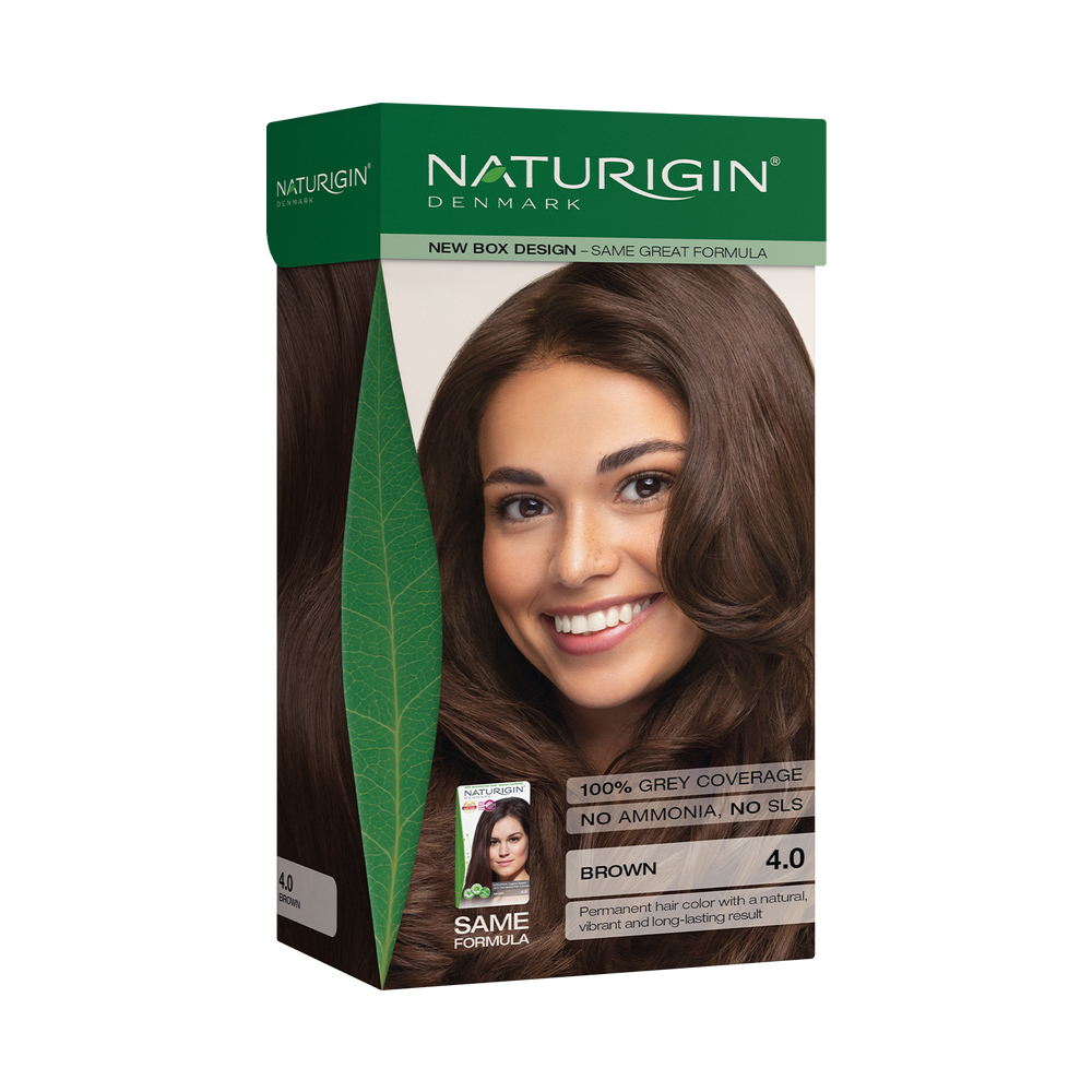 Natural Hair Dye Brown 4.0
