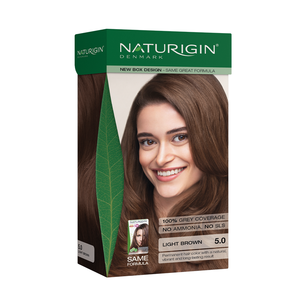 Hair Dye Light Brown 5.0