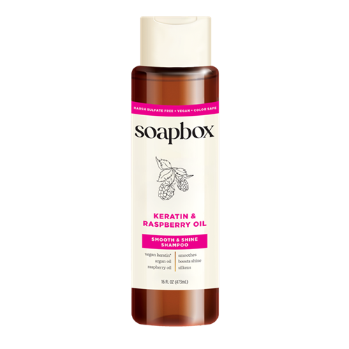 Soapbox Shampoo, Keratin, 16oz