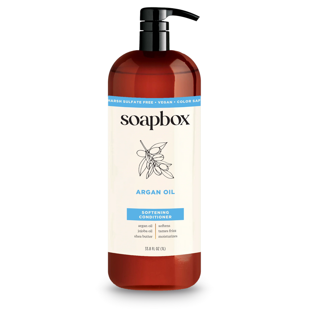 Soapbox Conditioner, Argan Oil, 1L / 33.8oz