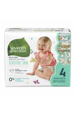 
                  
                    無氯防敏嬰兒紙尿片 - 大碼 (22-37 磅), 27片，Baby Diapers Jumbo Stage 4，27pcs
                  
                