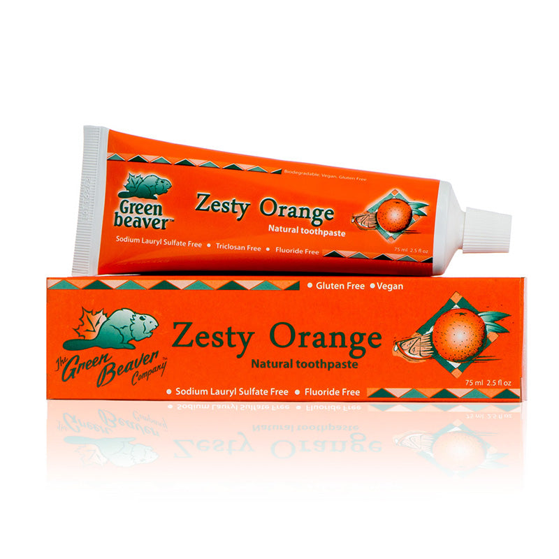 Zesty Orange Natural Toothpaste (No Box)