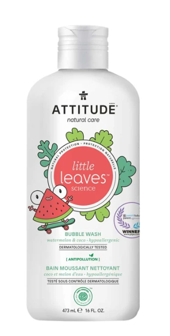 
                  
                    嬰幼兒泡泡浴, 西瓜椰子味 Little Leaves Bubble Bath (Watermelon & Coco), 473ML
                  
                