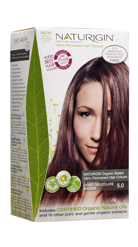 Hair Dye Light Chocolate Brown 5.0