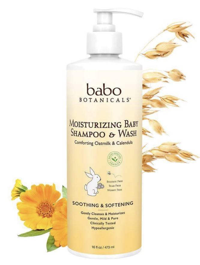 Moisturising Baby Shampoo & Wash (Family Size) 16oz