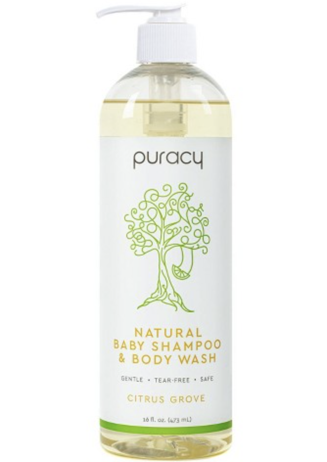 Natural Baby Shampoo & Body Wash Citrus Grove 16oz