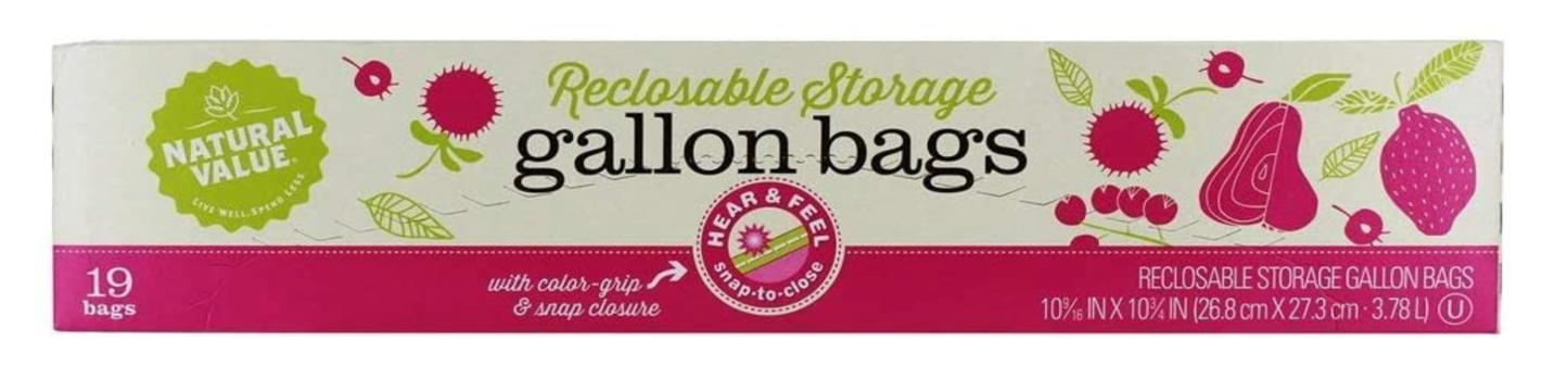 Gallon Food Storage Bags