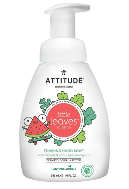幼兒泡沬洗手液, 西瓜和可可味 Little Leaves Foaming Hand Soap (Watermelon & Coco), 295ML